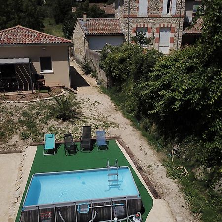 Вилла Gite Le Chaudron 1 A 7Pers Avec Piscine Montclar-sur-Gervanne Экстерьер фото